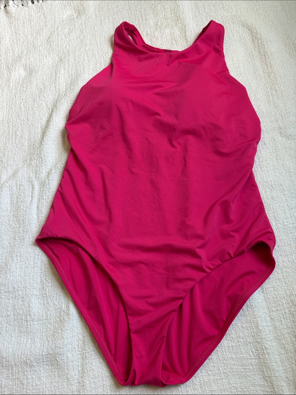 Athleta Women’s Hot Pink One-Piece Swimsuit